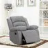 Kinley Recliner Armchair - Grey, Endurance Fabric