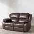 London 2-Seater Recliner Sofa - Brown, Leather