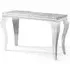 Louis Rectangular Console Table - Grey, Marble