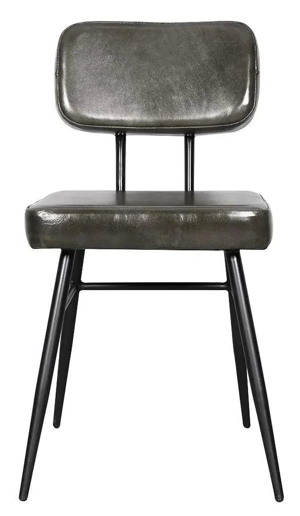 Louise Dining Chair - Bottle Green, Leather