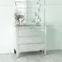 Lucia 3 Drawer Small Chest - Mirrored