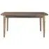 Luxuria 6-Seater Dining Table with Geometric Trim - Sheesham