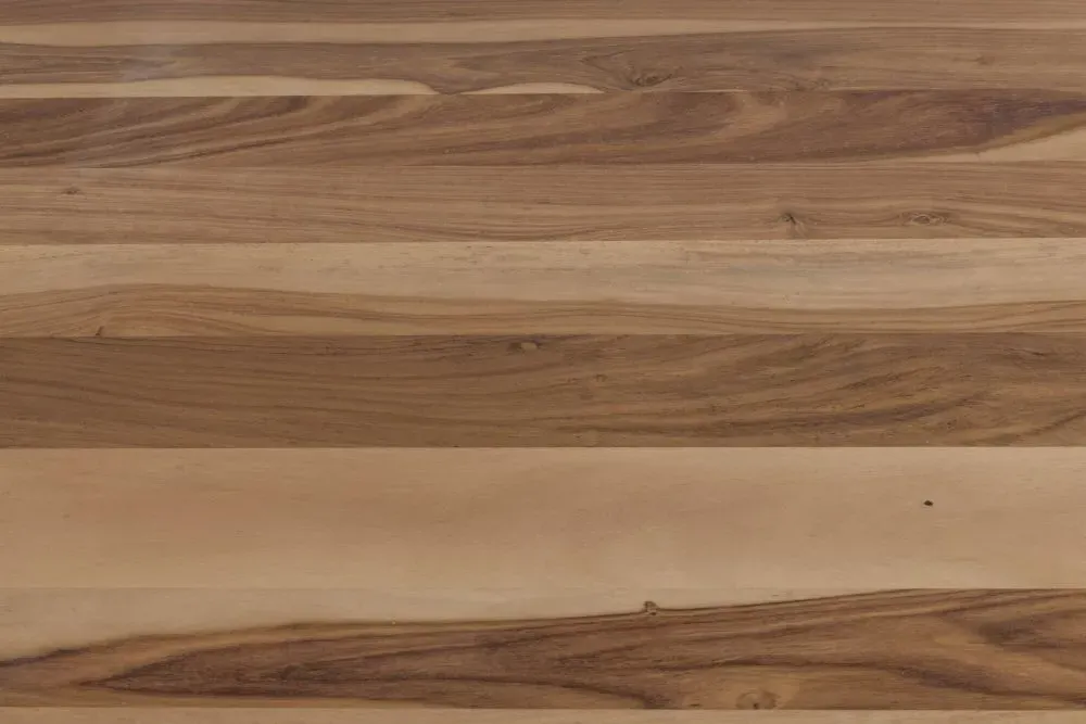 Luxuria Rectangular Dining Table - Dark Walnut, Sheesham Wood