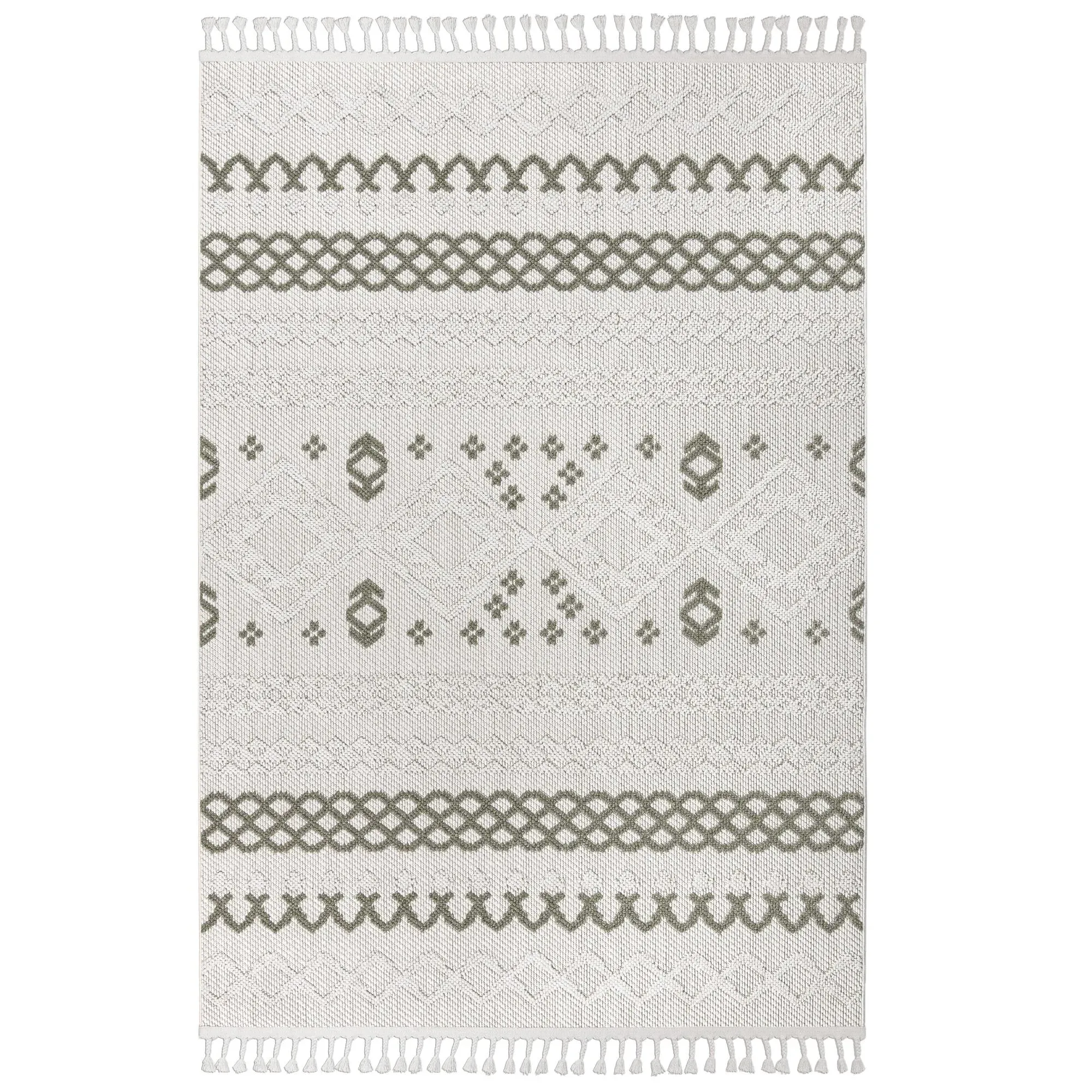 Madisyn Medium Rug - White