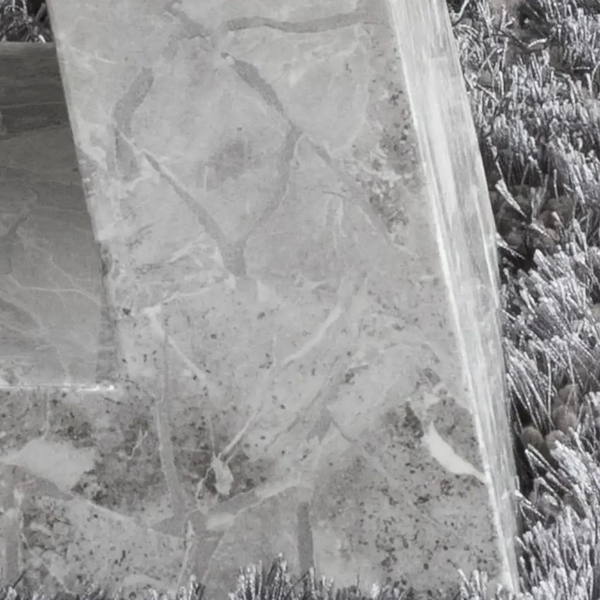 Milan Rectangular Coffee Table - Grey, Engineered Marble