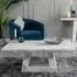 Milan Rectangular Coffee Table - Grey, Engineered Marble