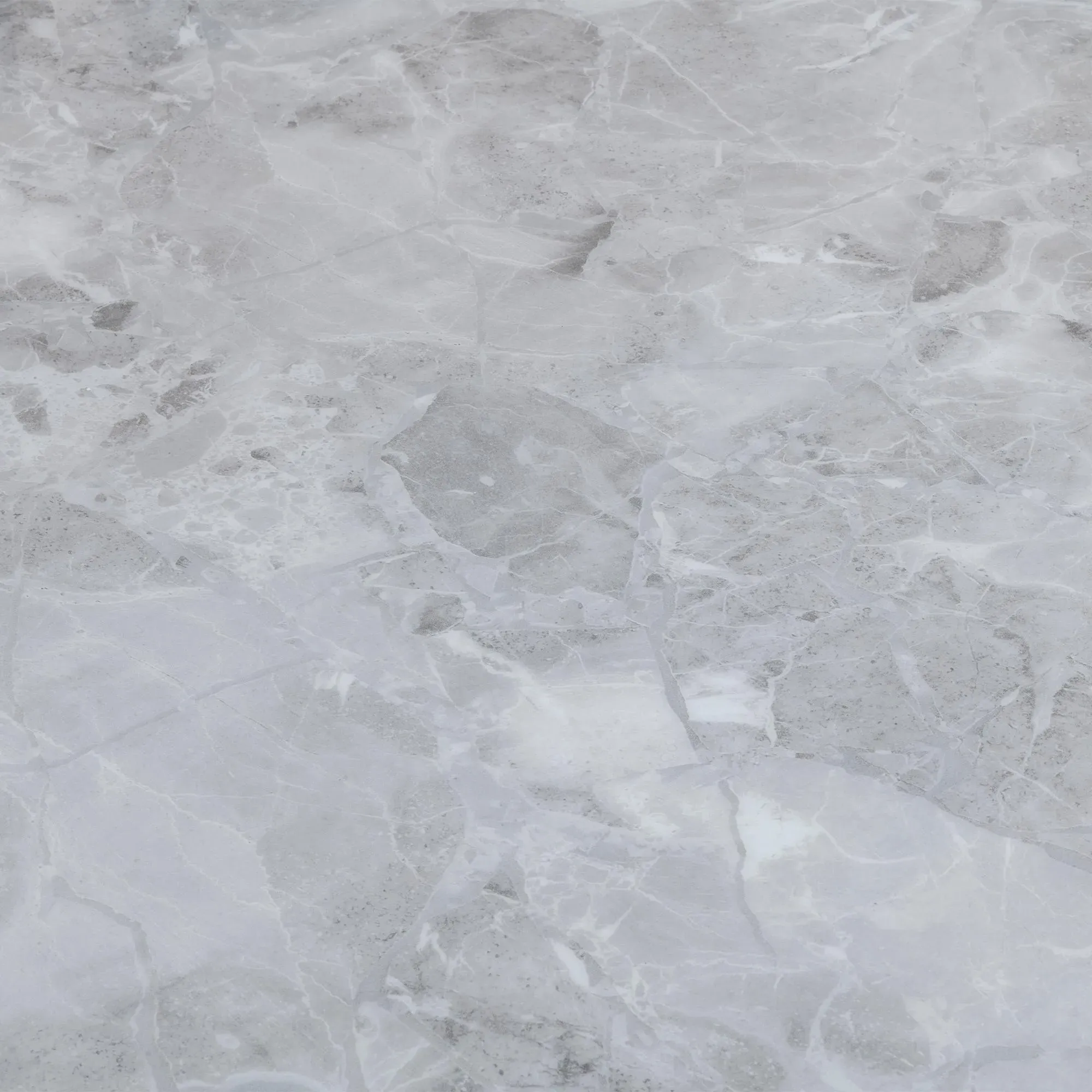 Milan Square Side Table - Grey, Engineered Marble