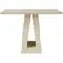 Milan Travertine Console Table - Beige, Engineered Marble