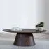 Palma Oval Coffee Table - Walnut