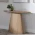 Palma Oval Console Table - Oak