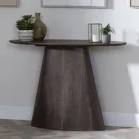 Palma Oval Console Table - Walnut