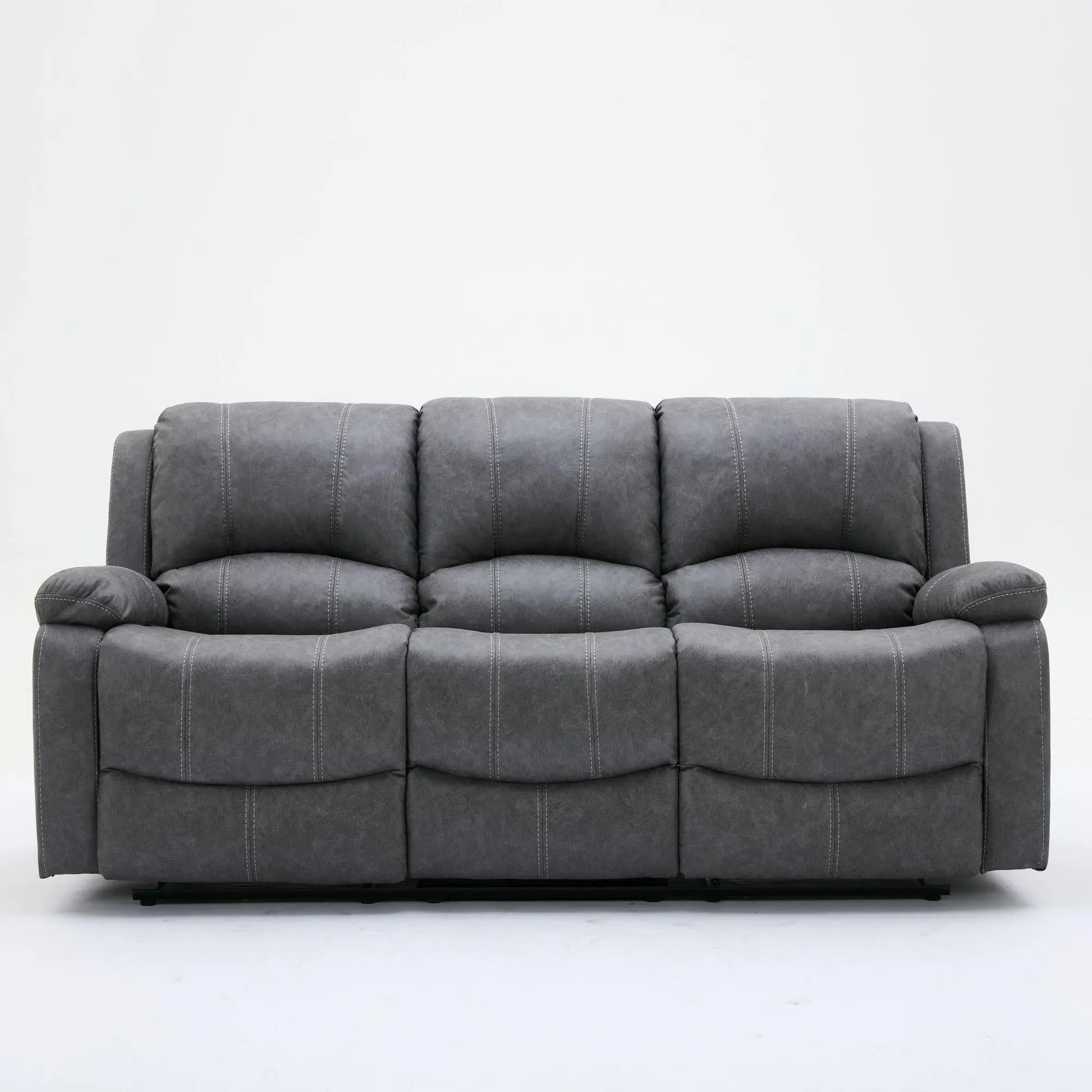 Paloma 3+2+1 Seater Recliner Sofa Set - Grey, Endurance Fabric