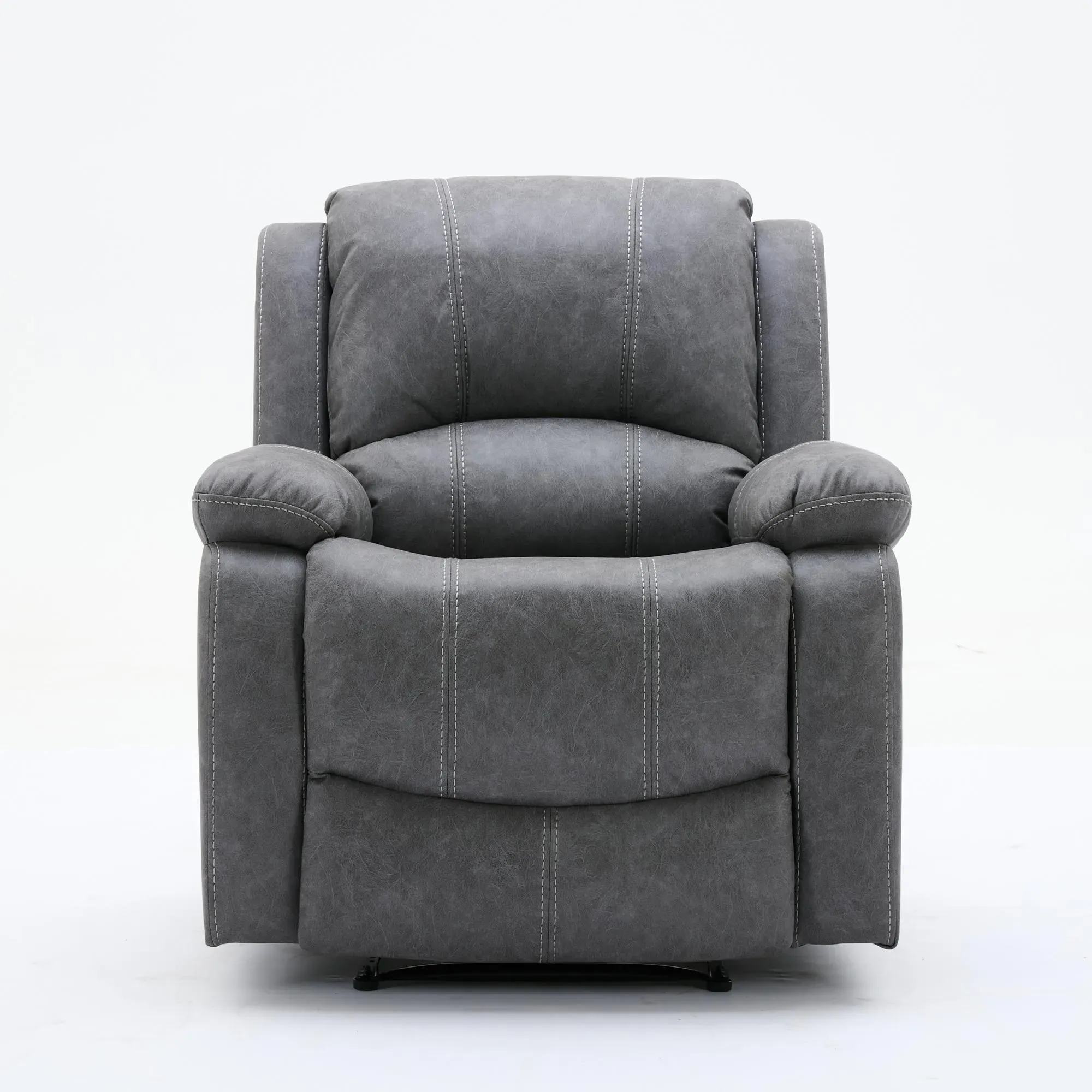 Paloma Recliner Armchair - Grey, Endurance Fabric