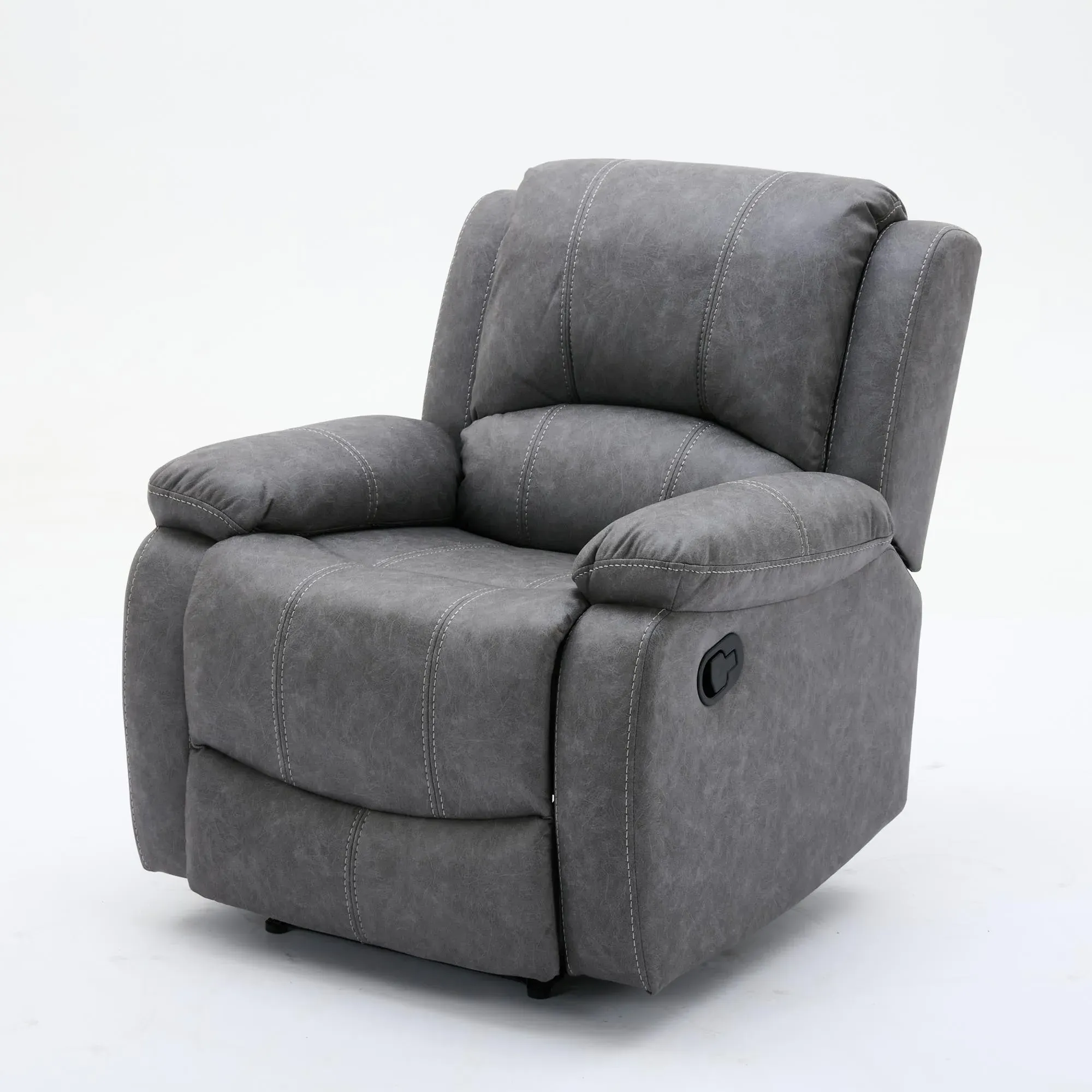 Paloma Recliner Armchair - Grey, Endurance Fabric