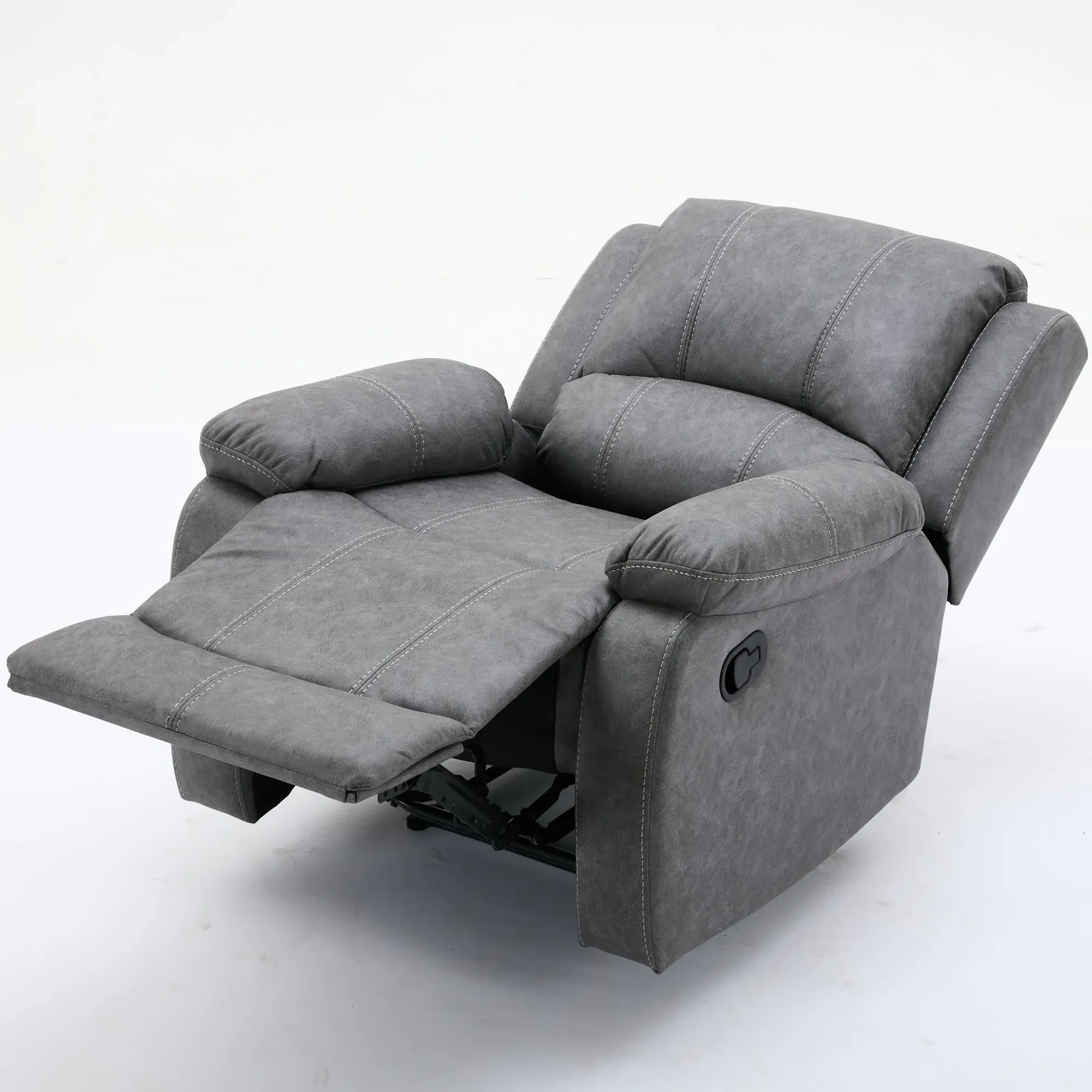 Paloma Recliner Armchair - Grey, Endurance Fabric
