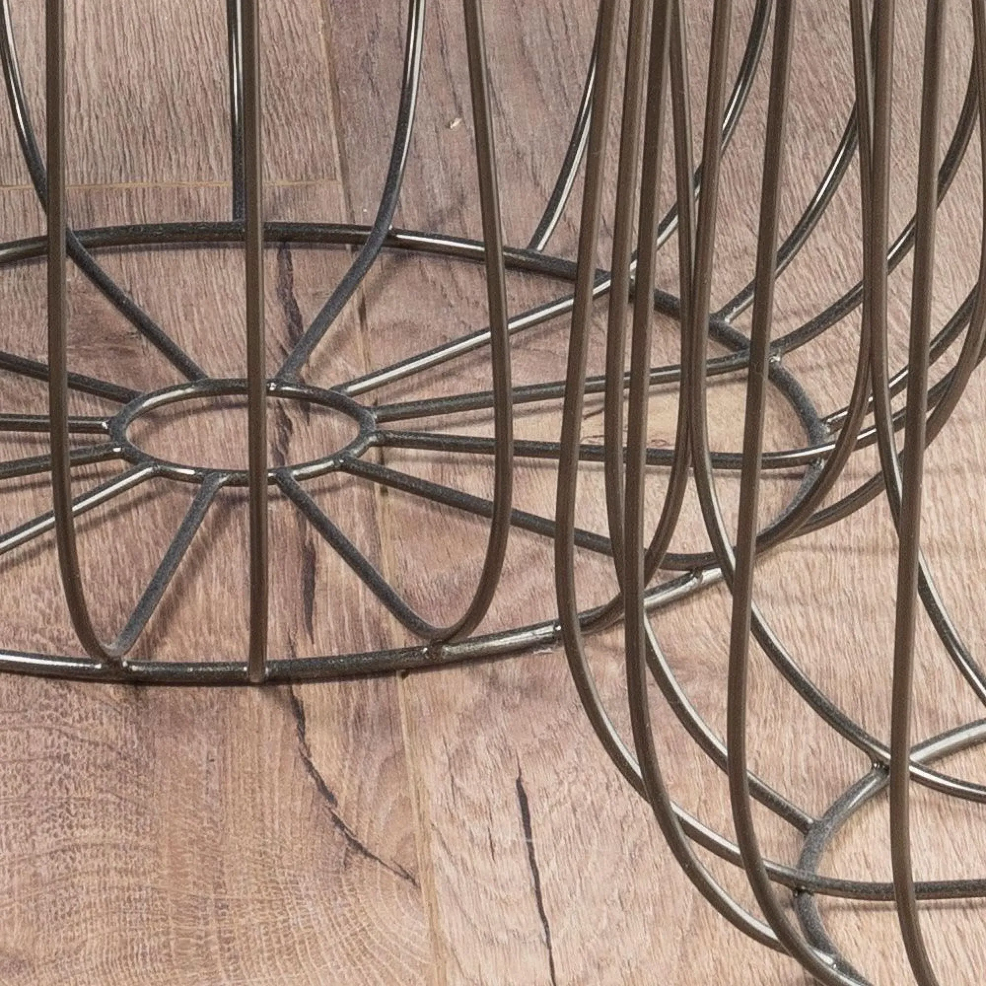 Quinn Round Nesting Tables Set of 3 - Grey, Metal