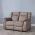 Seville 2-Seater Sofa - Brown, Fabric