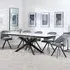 Sutton Extending Dining Set with Ion Chair - White, Ceramic