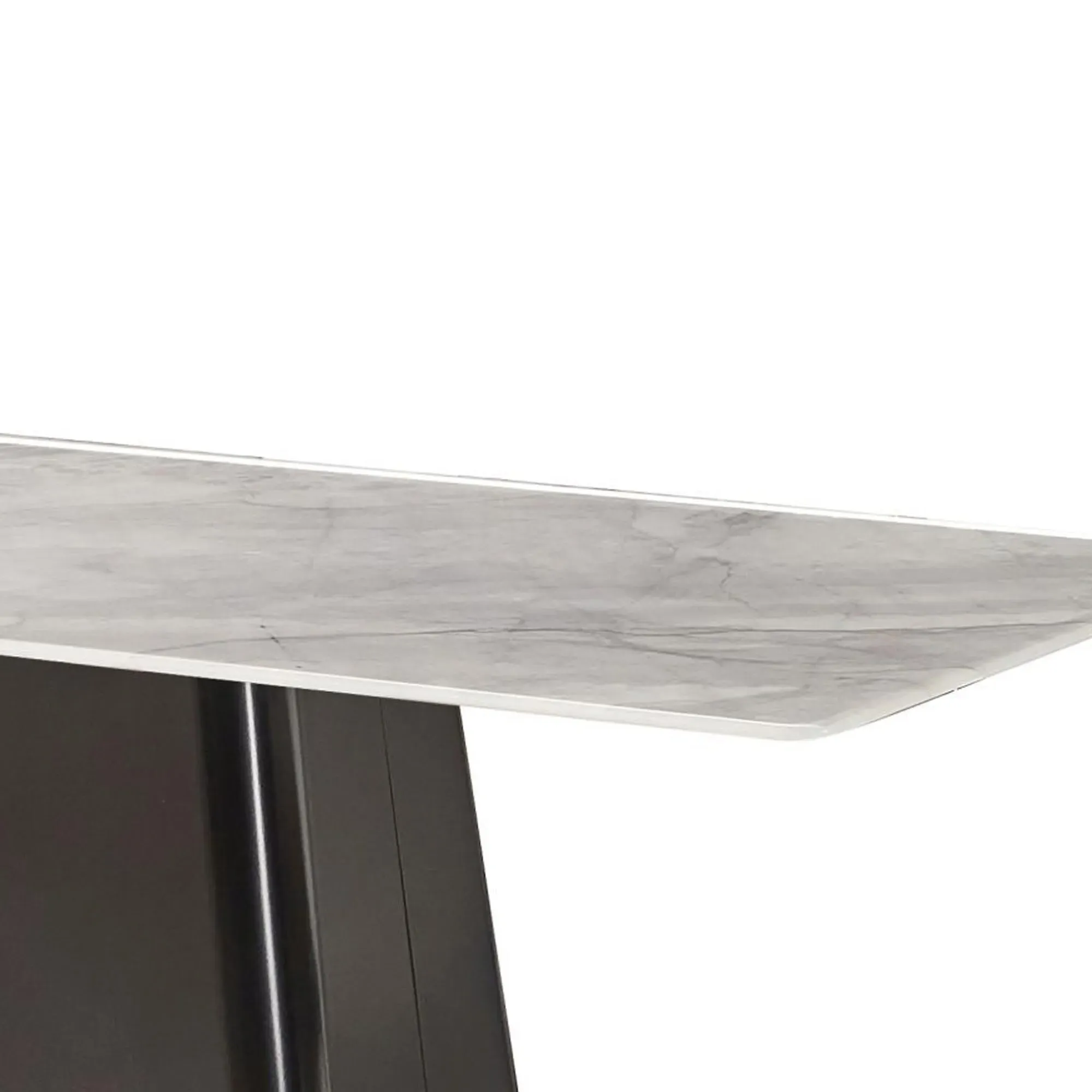 Telma 6-Seater Dining Table - Ocean, Marble