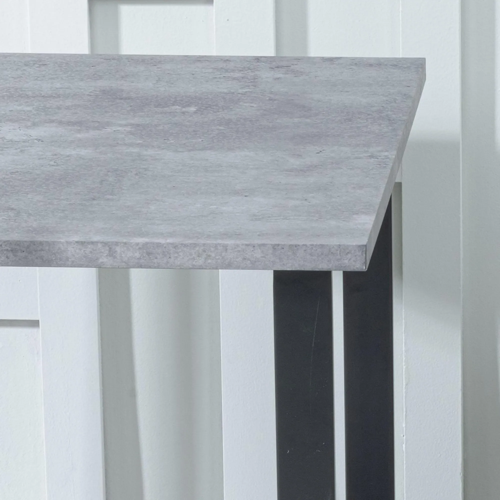 Texas Square Side Table - Grey, MDF