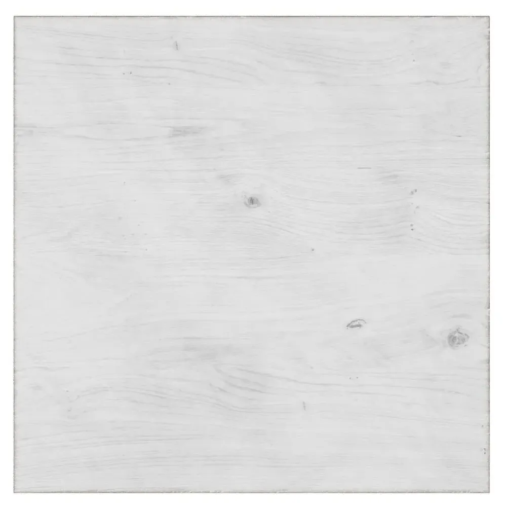 Trestle Side Table - White, Mango Wood