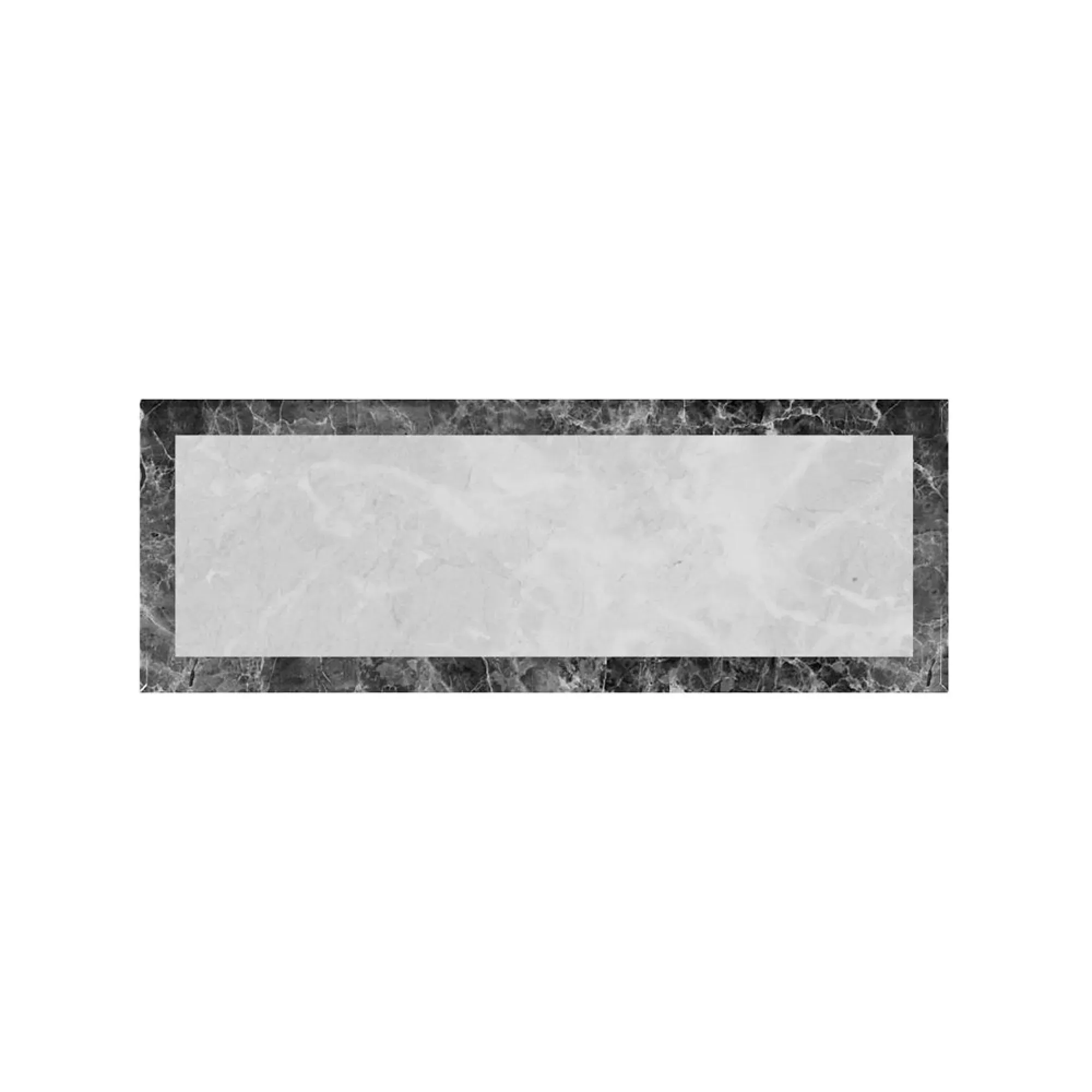 Venice Armani Console Table - Grey, Engineered Marble