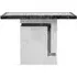 Venice Armani Console Table - Grey, Engineered Marble
