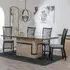 Venice Cream Marble Dining Set with Athena Chairs - Cream