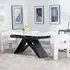 Westin Extending Dining Set with Kiefer Chairs - White, Ceramic