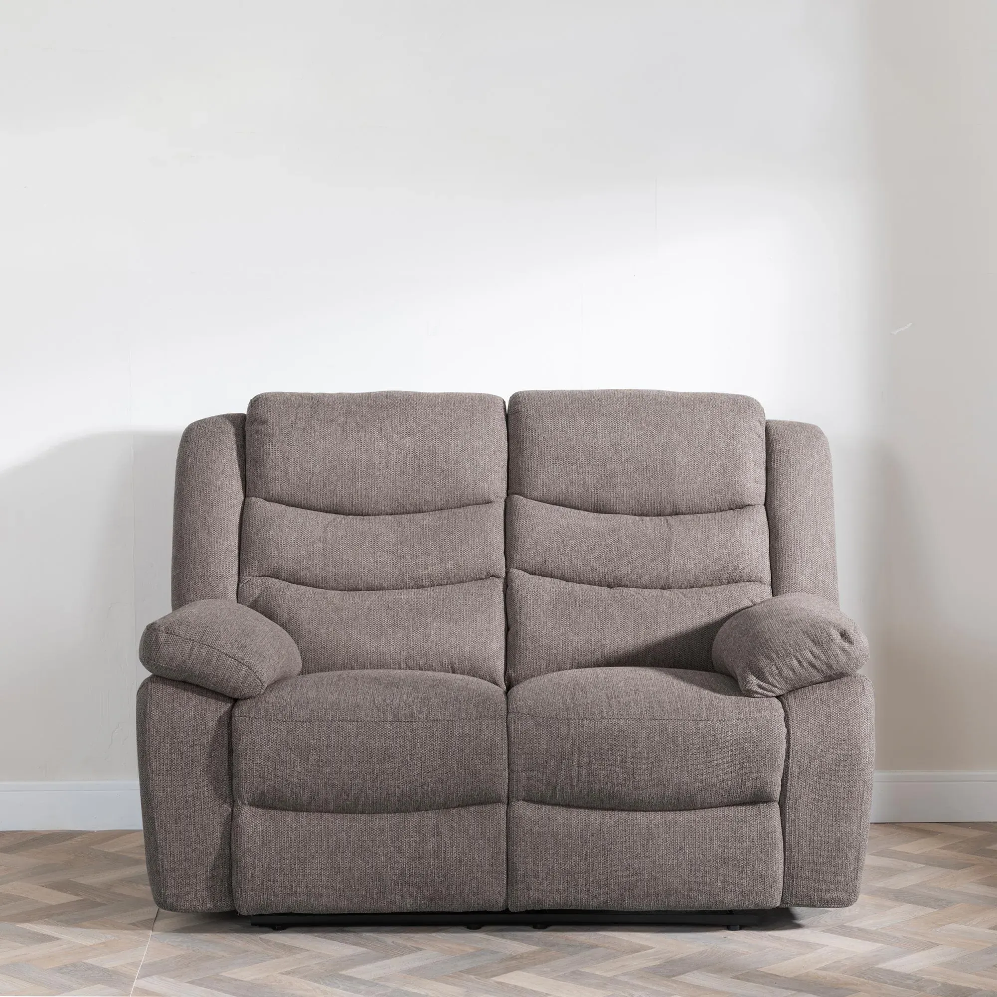 Windsor 2-Seater Recliner Sofa - Brown, Fabric