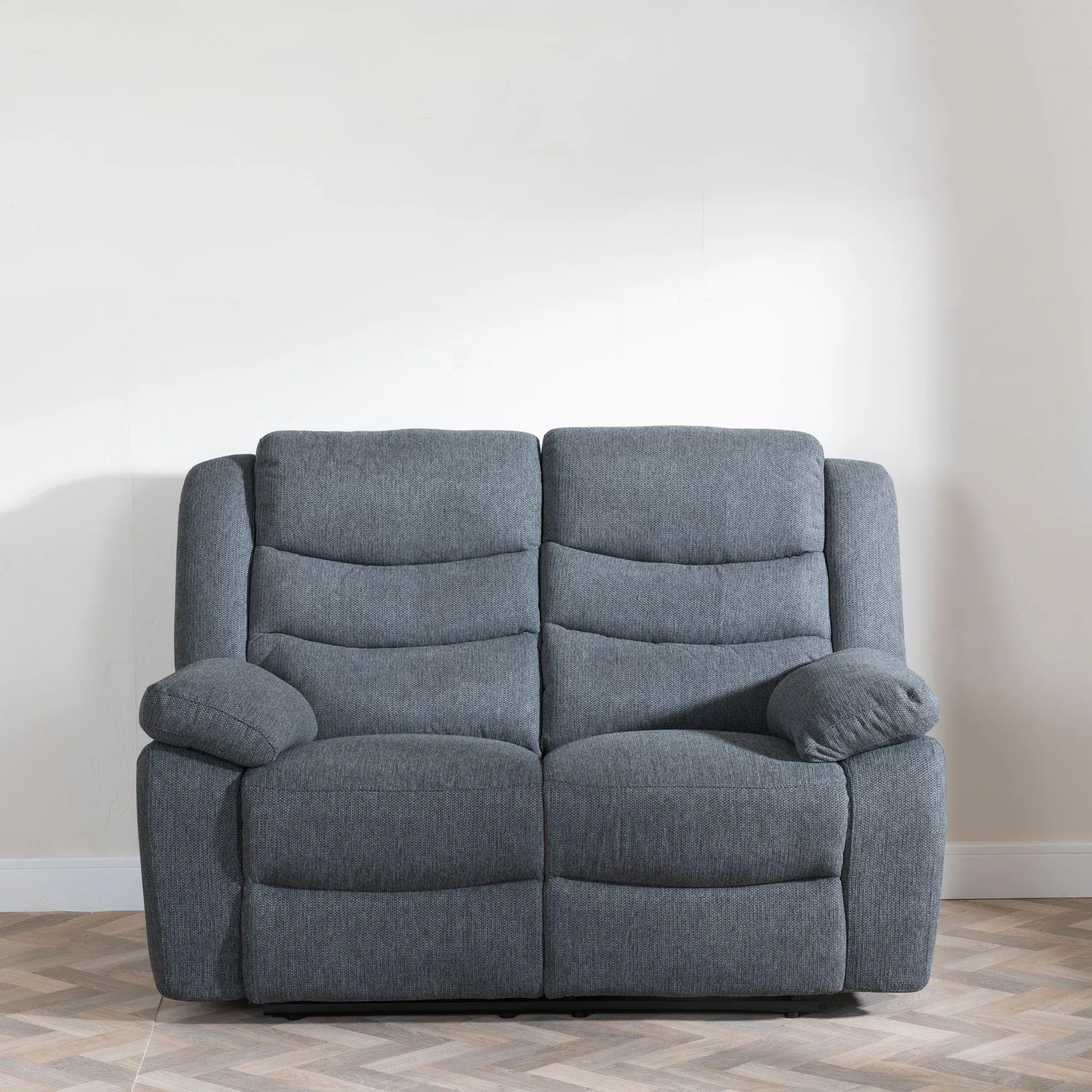 Windsor 2-Seater Recliner Sofa - Dark Grey, Fabric