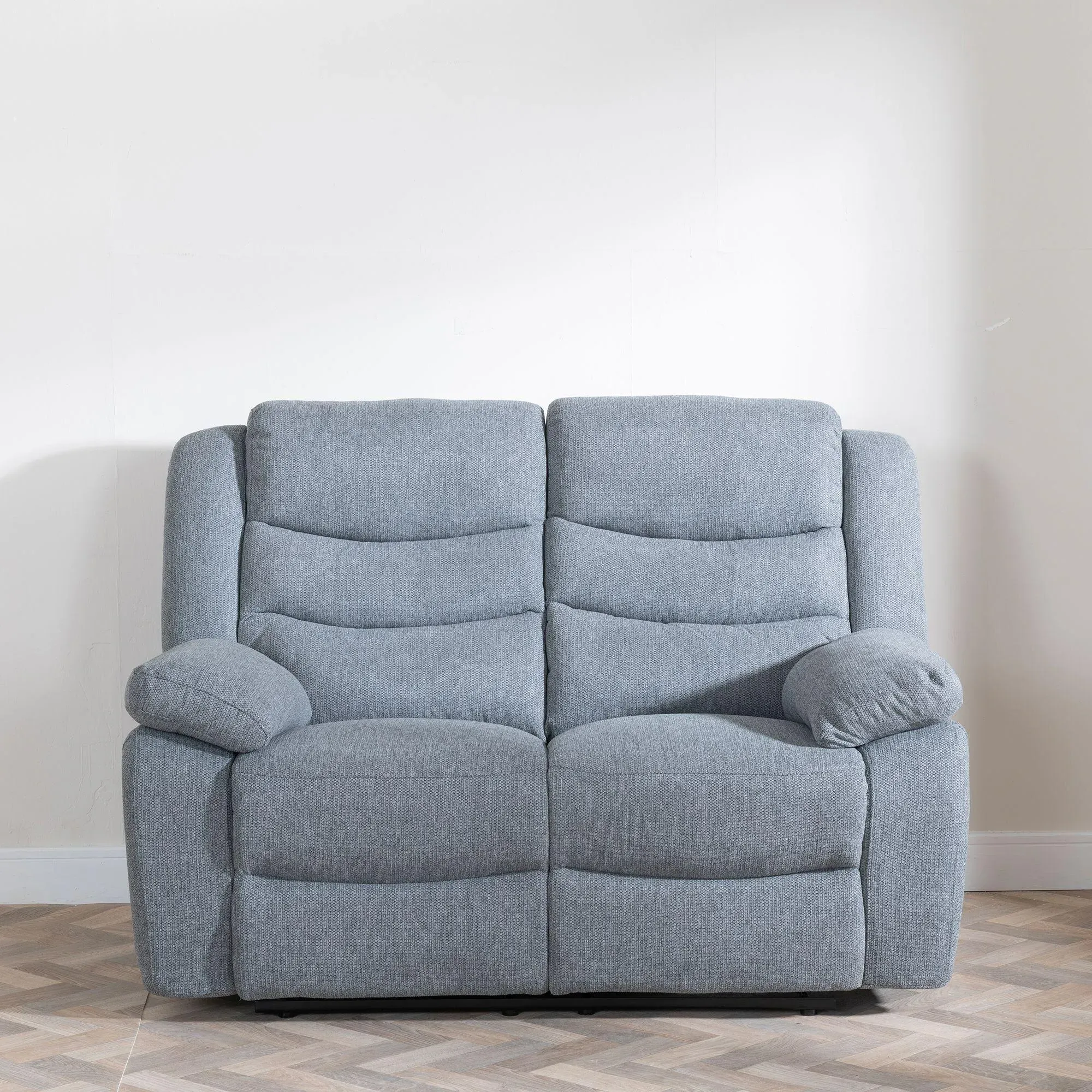 Windsor 3-Seater Recliner Sofa Set - Grey, Fabric