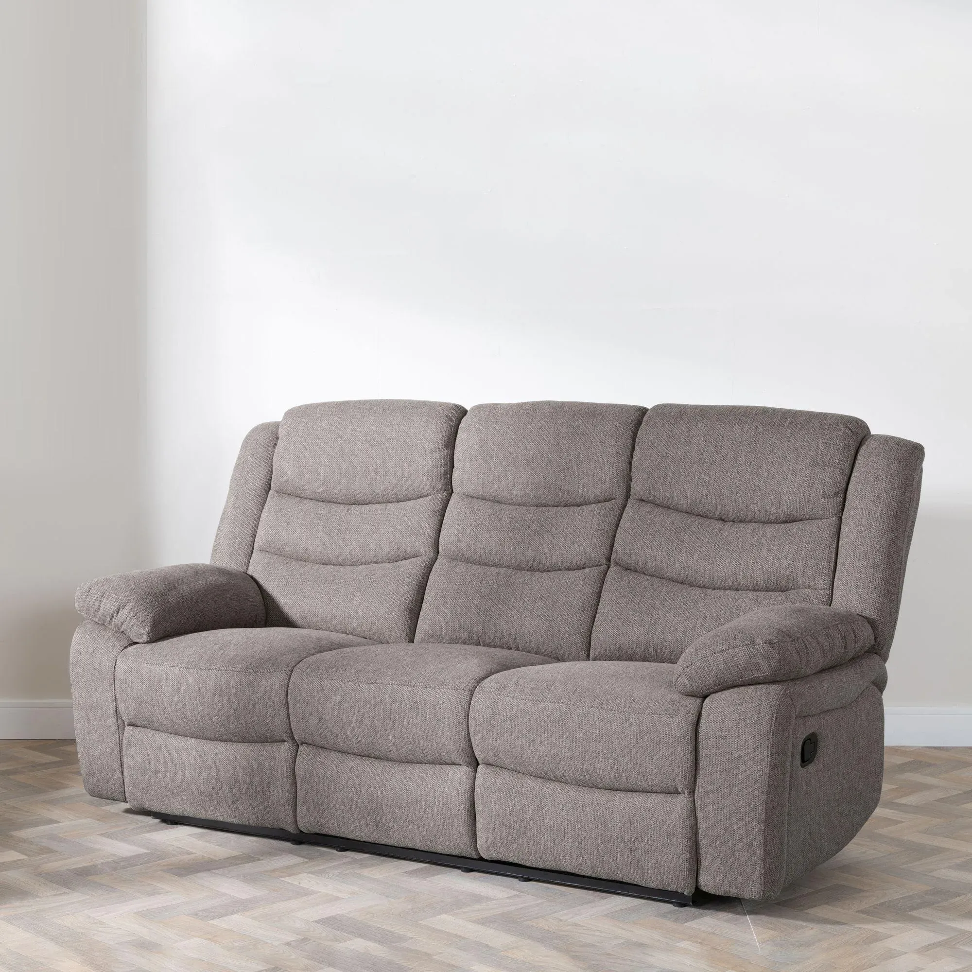 Windsor Recliner Sofa Set - Brown, Fabric