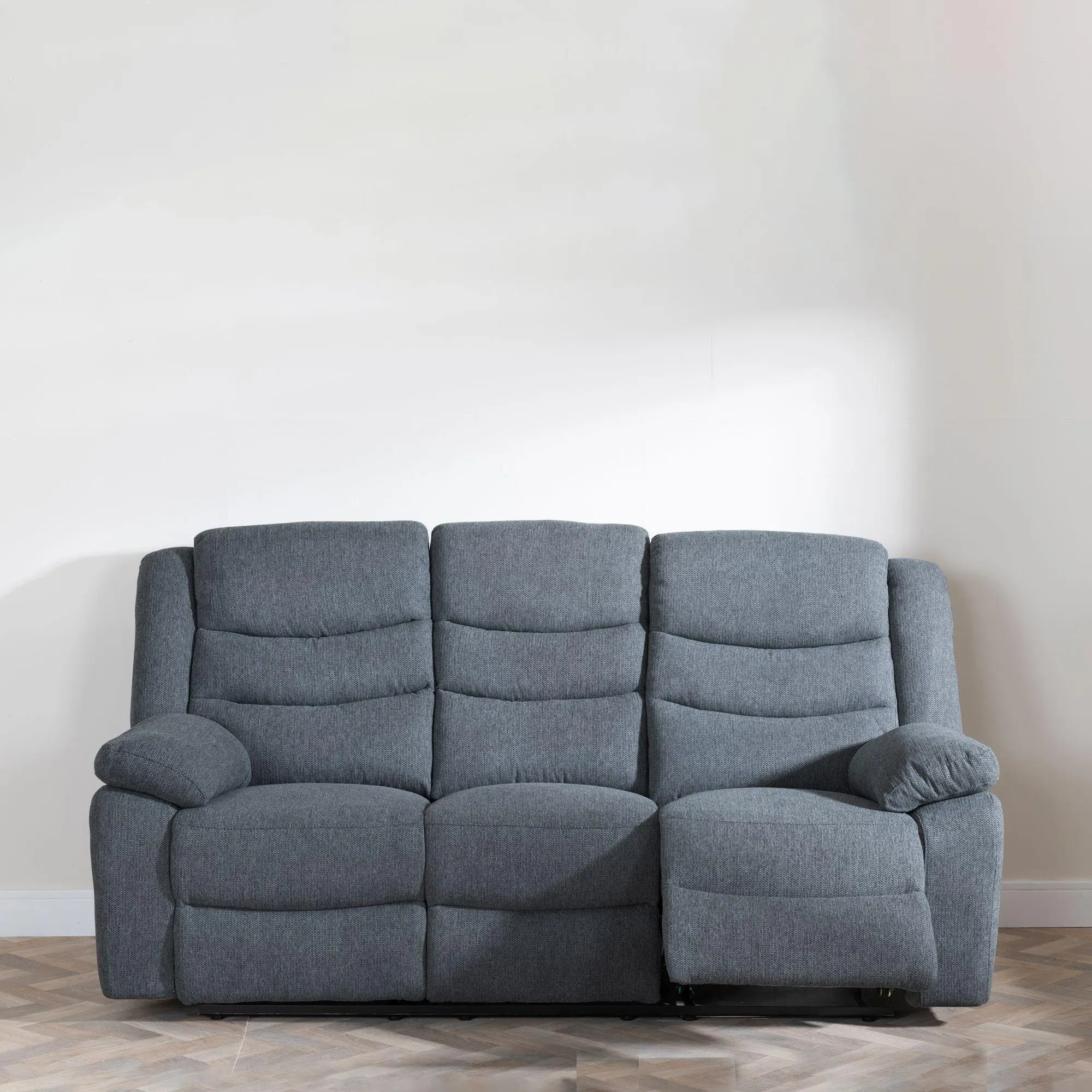 Windsor Recliner Sofa Set - Dark Grey, Fabric