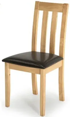 Annecy Dining Chair Set of 2 - Natural Wood image