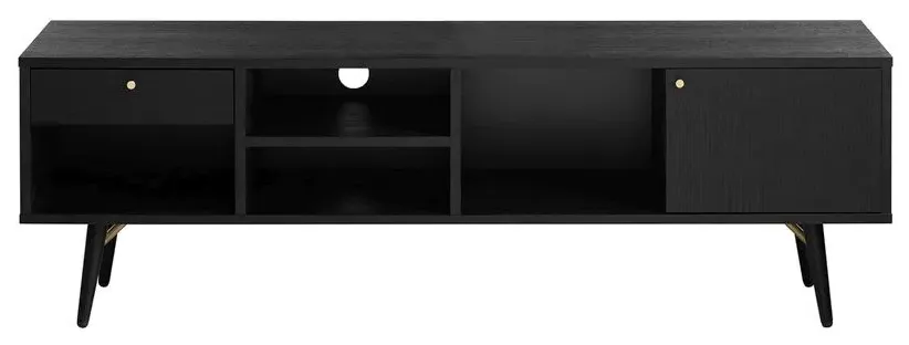 Barcelona Large TV Unit - Black