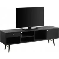 Barcelona Large TV Unit - Black
