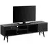 Barcelona Large TV Unit - Black