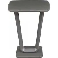 Lazzaro Bar Table - Graphite Grey