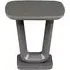 Lazzaro Lamp Table - Graphite Grey Matt