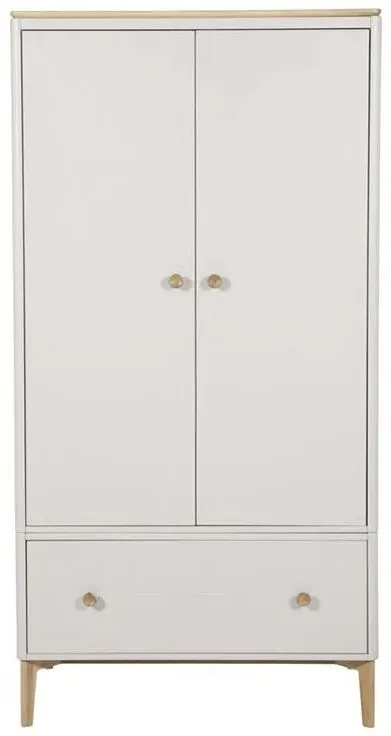 Marlow 2 Door Wardrobe with Drawer - Cashmere Oak