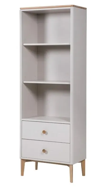 Marlow 2 Drawer Storage Unit - Cashmere Oak
