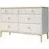 Marlow 7 Drawer Dressing Chest - Cashmere Oak