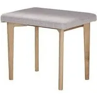 Marlow Dressing Stool - Cashmere Oak