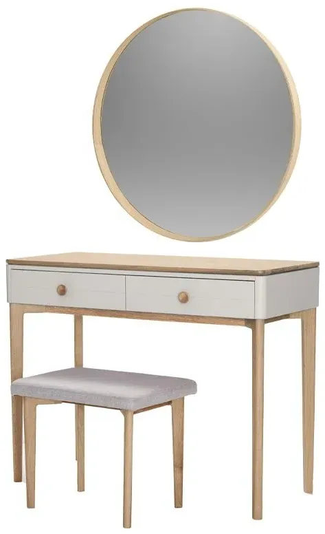 Marlow Dressing Table - Cashmere Oak