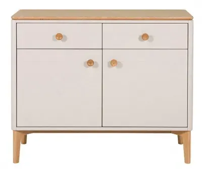 Marlow Small Sideboard with 2 Door 2 Drawer - Cashmere Oak image