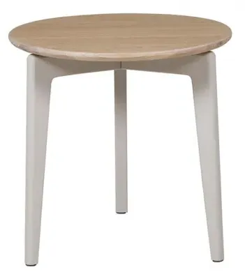 Vida Living Marlow Lamp Table - Cashmere Oak image