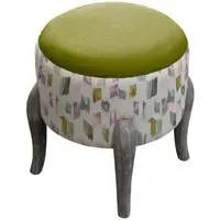 Arwen Finn Footstool - Meadow