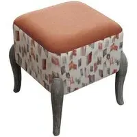 Arwen Ralf Footstool - Rosewater