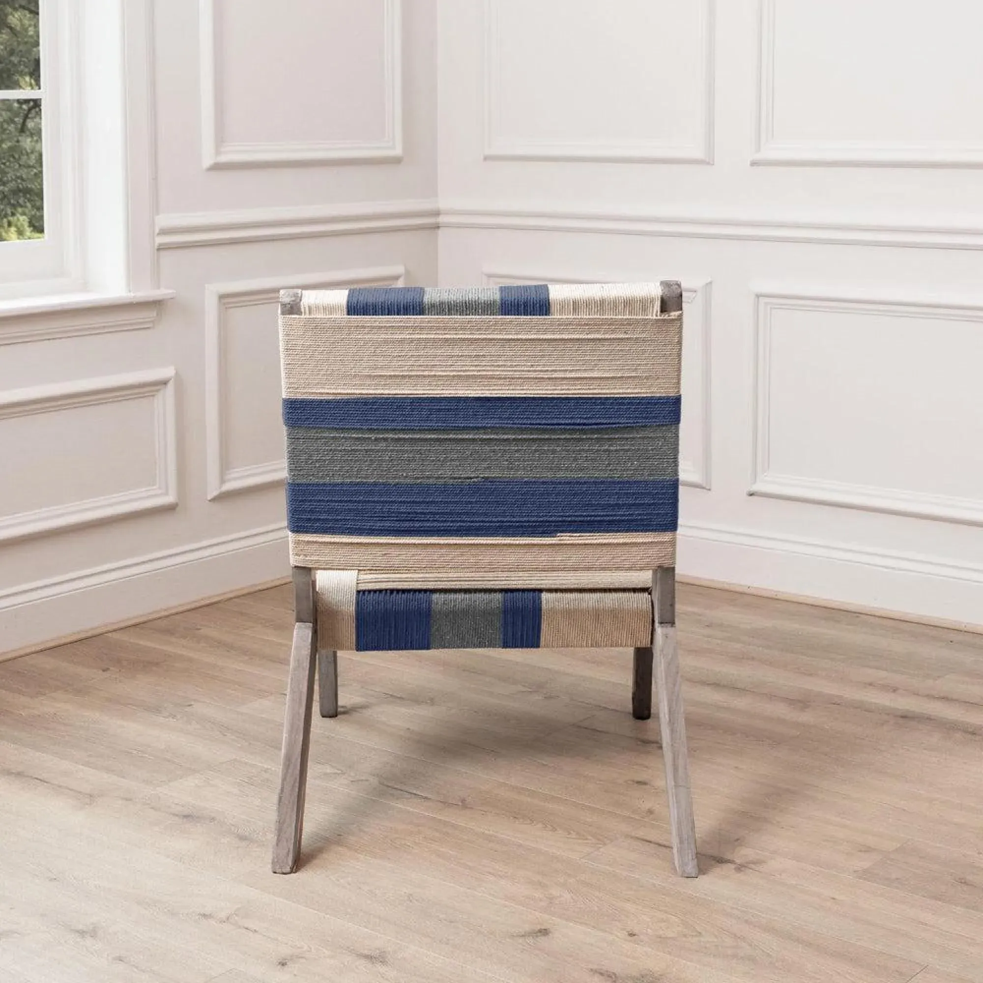 Ballari Woven Chair - Blue